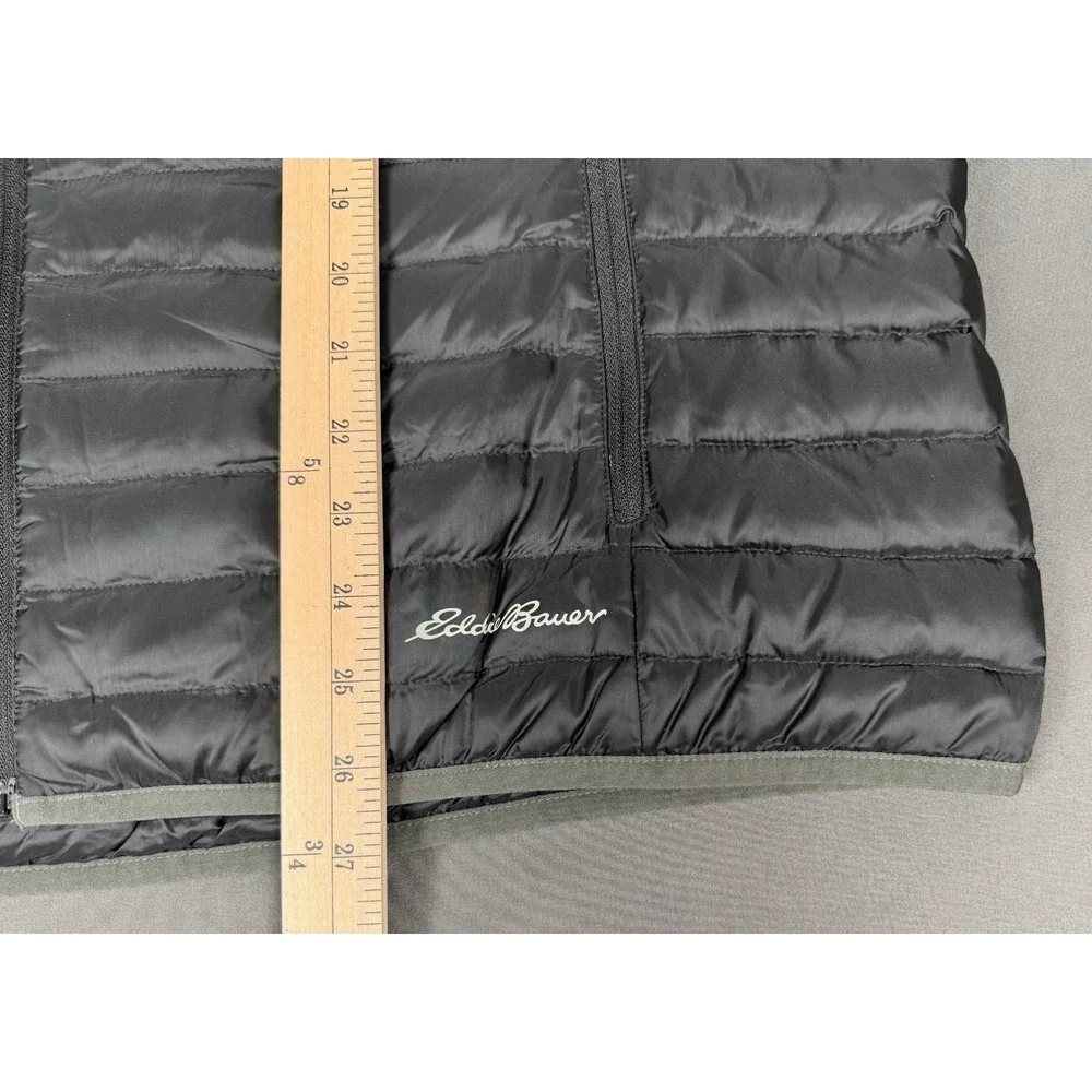 Eddie Bauer Travex EB700 700 Fill Down Vest Women's XXL Black Puffer